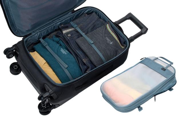スーリー THULE Thule Aion Carry On Spinner Black 35L ローラーバッグ スーツケース キャリーバッグ ワックス加工生地 旅行 トラベル 出張 3204719_4