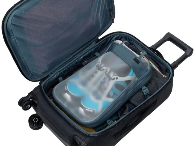 スーリー THULE Thule Aion Carry On Spinner Black 35L ローラーバッグ スーツケース キャリーバッグ ワックス加工生地 旅行 トラベル 出張 3204719_5