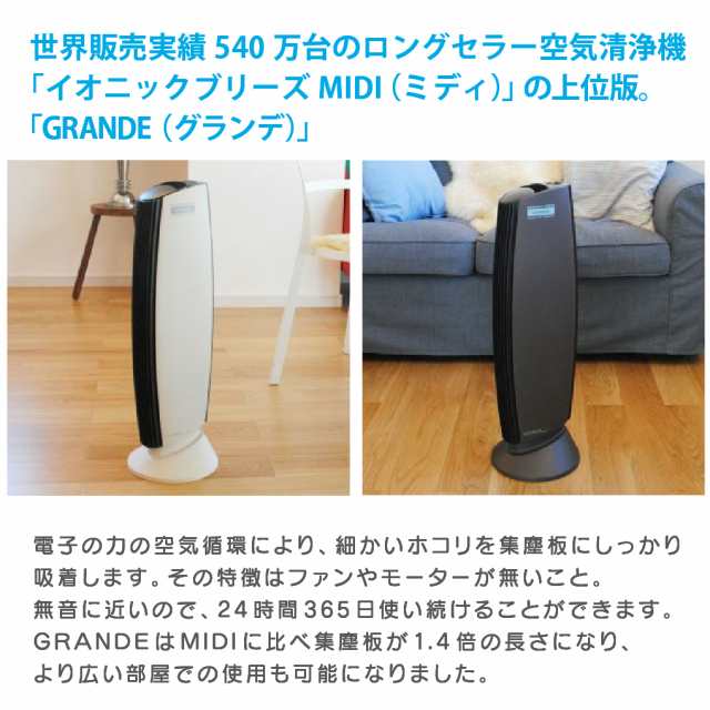 空気清浄機 イオニックブリーズ Ionic Breeze GRANDE グランデ 適用畳 