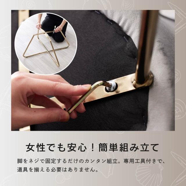 【週末限定10%OFFクーポン】デスクチェア おしゃれ 椅子 ASHEL Soleil ソレイユ TN-CH12D ダイニングチェア デスクチェア キャスターなし 肘付き オフィスチェア パソコンチェア ベロア調 白 ホワイト くすみカラー 韓国 イ_13