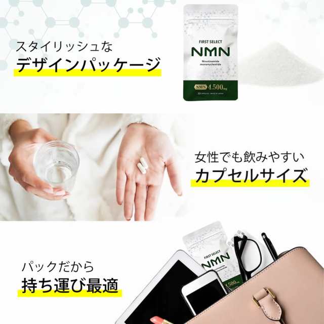 NMN サプリ サプリメント 4500mg 高配合 180カプセル 純国産 高純度99.9％以上 国内工場製造 aplod公式