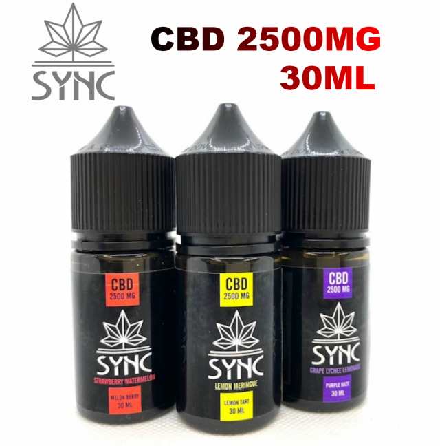 ただ今セール中 Sync Cbd 2500mg Vape Juice 30ml 8 3 高濃度cbdリキッドの通販はau Pay マーケット Smartsmokers