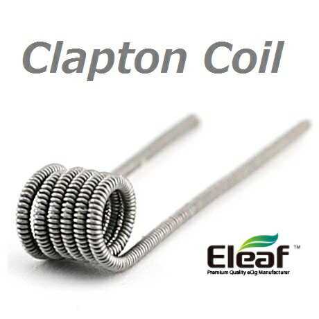 Eleaf クラプトン プリメイドコイル Clapton Prebuilt Coil 10個入 0 4w 0 85w 電子タバコ用の通販はau Pay マーケット Smartsmokers