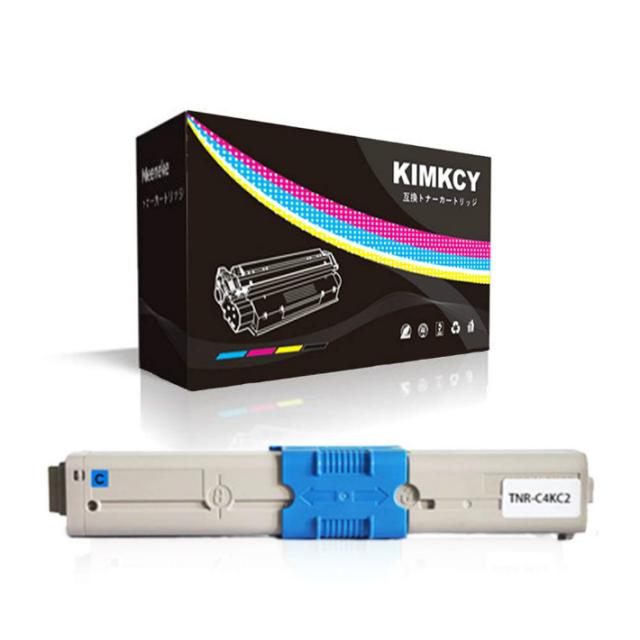 TNR-C4K 中容量カラー3色セット リサイクルトナーカートリッジ(中) OKI COREFIDO A4複合機ページプリンタ用 KIMKCY」OKI用 TNR-C4K 4色選択（シアン、ブラック、マゼンタ