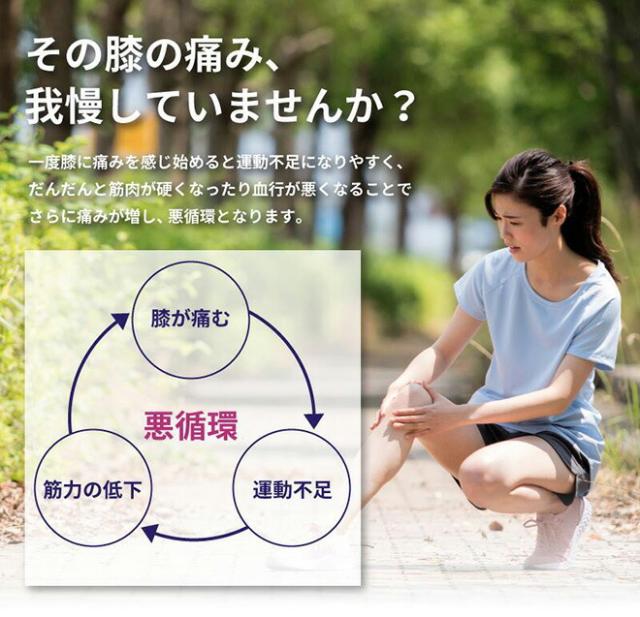 膝用 低周波サポーター 還暦祝い IHP-0210A 膝 低周波 ひざサポーター マッサージ 膝関節痛 電気治療 膝活 medi labo マッサージャー ヒーター付き 温熱 敬老 ギフト　ゆらぐ 《ts》_3