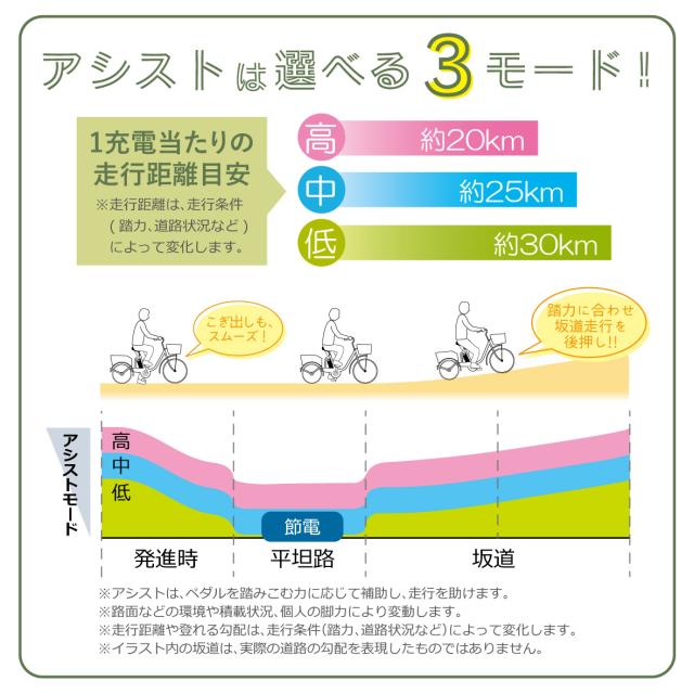 BEPN18PN ミムゴ ノーパンク ロータイプ電動アシスト三輪自転車 E-PARTON PLUS マットカーキ メーカー直送_12