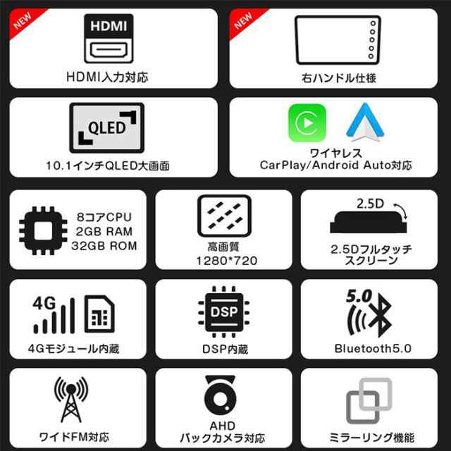 EONON ディスプレイオーディオ GA2193SE OBD2セット 10.1インチ画面 アンドロイド10 静電式一体型車載PCの通販はau PAY  マーケット - カー用品の専門店e-なび屋 au PAY マーケット店 | au PAY マーケット－通販サイト