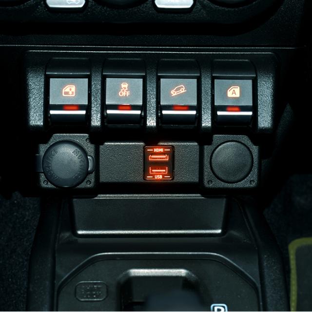 KCU-Y630HU-LED-A アルパイン アルパインカーナビ専用 アンバーLEDライティング ビルトインUSB/HDMI接続ユニット ALPINE_2