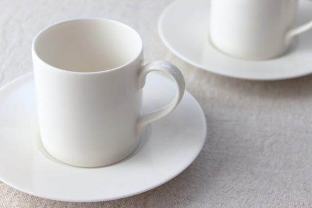 クリームのカップ＆ソーサー 160ml 日本製 美濃焼 碗皿 皿付き カップ