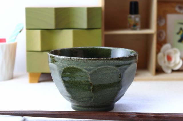 美濃焼面取茶碗 日本製 美濃焼 ご飯茶碗 お茶碗 飯碗 高級感