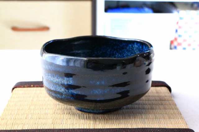 抹茶碗 窯変紺 お取り寄せ 日本製 美濃焼 抹茶 まっちゃ お茶 作法 和食器 茶器 茶碗 茶道 抹茶茶碗 定番商品 お試し 中級 上級  取り寄せの通販はau PAY マーケット セラポッケ かわいい陶器のお店 au PAY マーケット－通販サイト