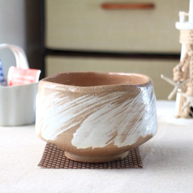 抹茶碗 白ハケ御本手 お取り寄せ 国産 美濃焼 抹茶 まっちゃ お茶 作法 和食器 茶器 茶碗 茶道 抹茶茶碗 定番商品 お試し 中級 上級 取りの通販はau Pay マーケット セラポッケ かわいい陶器のお店