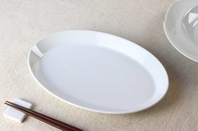 オーバルワンディッシュプレート 27cm 日本製 美濃焼 オーバル
