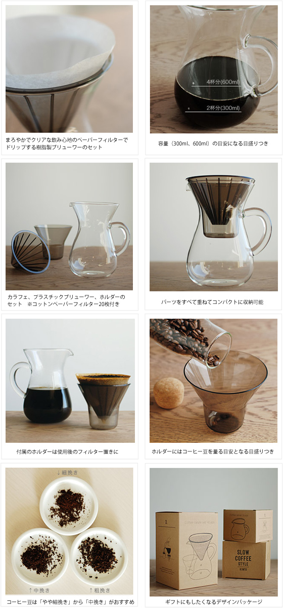 Kinto キントー Slow Coffee Style コーヒーカラフェセット プラスチック 300mlの通販はau Pay マーケット 雑貨のお店 セレクト ペンギン Kinto キントー Slow Coffee Style コーヒーカラフェセット プラスチック 300mlの通販はau Pay マーケット 雑貨のお店 セレクト ペンギン