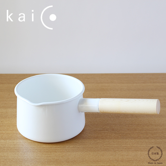 Kaico カイコ Ih対応片口ミルクパン 琺瑯白小鍋 の通販はau Pay マーケット 雑貨のお店 セレクト ペンギン