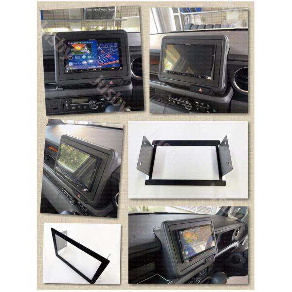 新型N-BOX JF5 JF6 7インチ専用フェイスパネル 社外ナビ7インチ