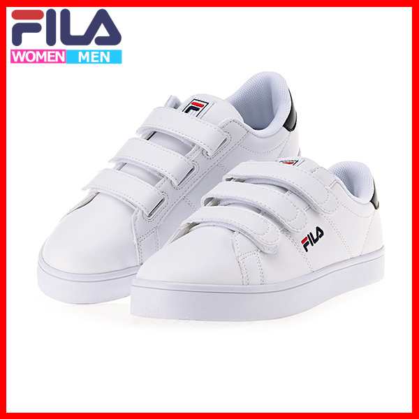 フィラ Fila スニーカー レディース シューズ メンズ コートスニーカー ベルクロ 面ファスナー Court Deluxe Vc Fs1sib1150x Fila14 の通販はau Pay マーケット Yellow Au Pay マーケット店