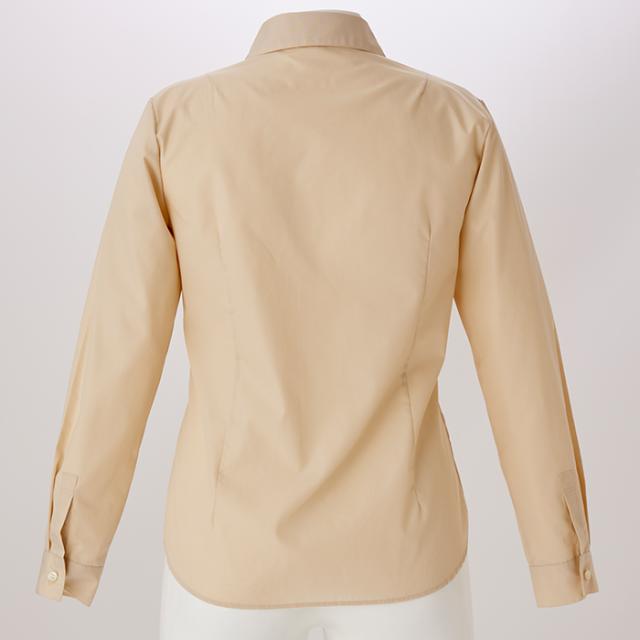 SALE 大きいサイズ 女性 売れ筋商品|||シャツVer3.5 ライトベージュ・スキッパー（SP-490） シャツVer3.5 ライトベージュ・スキッパー（SP-490）[品番