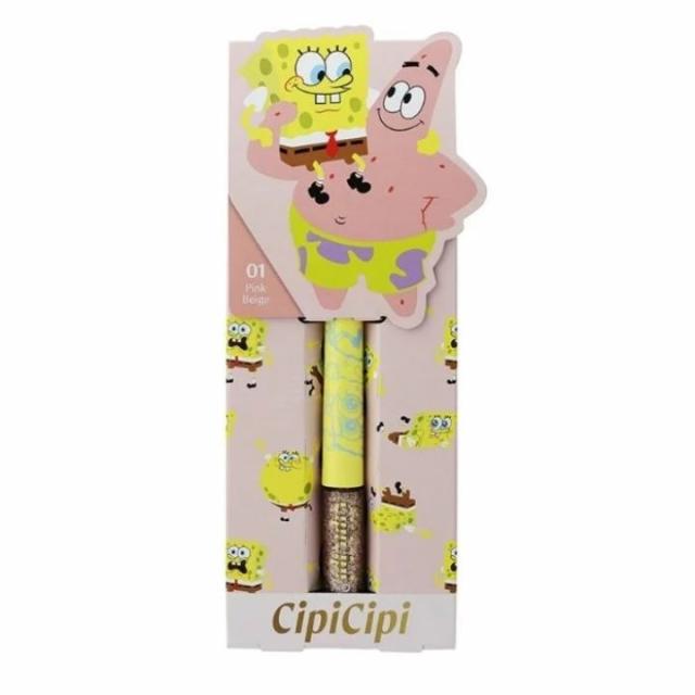 スポンジボブ ０１ Cipicipi シピシピ グリッター イルミネーションライナー 01 ピンクベージュの通販はau Pay マーケット 銀座名品館