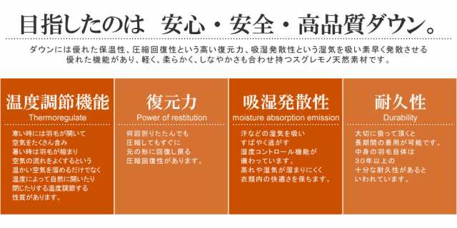 ダウンジャケット メンズ アウター ジャケット ブルゾン 日本洗製ダウン 抗菌防臭 極白ダウン使用 750FP 超光沢 大ジッパー 厚手  冬【C8E｜au PAY マーケット