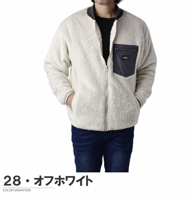 ディッキーズ GENUINE Dickies メンズ ボアブルゾン MA1 ワーク