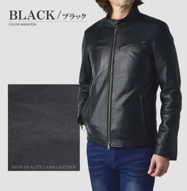 正規品安い迫力系！Ｒ.Ｂ.Ｃ立襟レザーシングルライダースジャケット 渋いブラウンUSED加工 Mサイズ