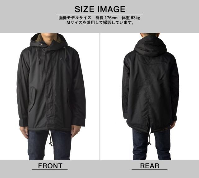 LYLE&SCOTT ライル&スコット メンズ 裏ボア モッズコート ワイドシルエット 中綿 フィッシュテール ミリタリー 正規品【A5K】_8