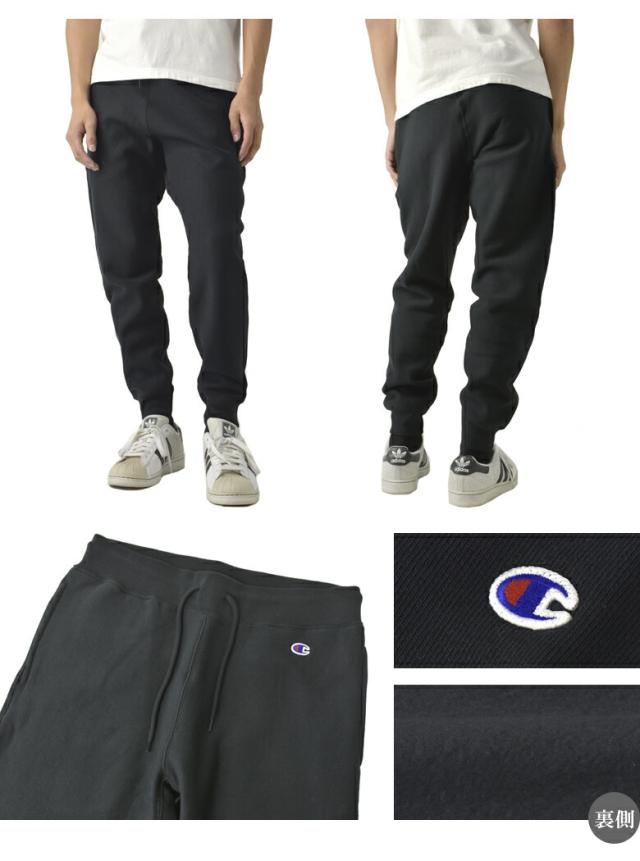 Champion チャンピオン REVERSE WEAVE スウェットパンツ 裏起毛 11.5oz Terry Fleece 青単タグ アメリカ綿 C3-Q215 正規品【C3V】