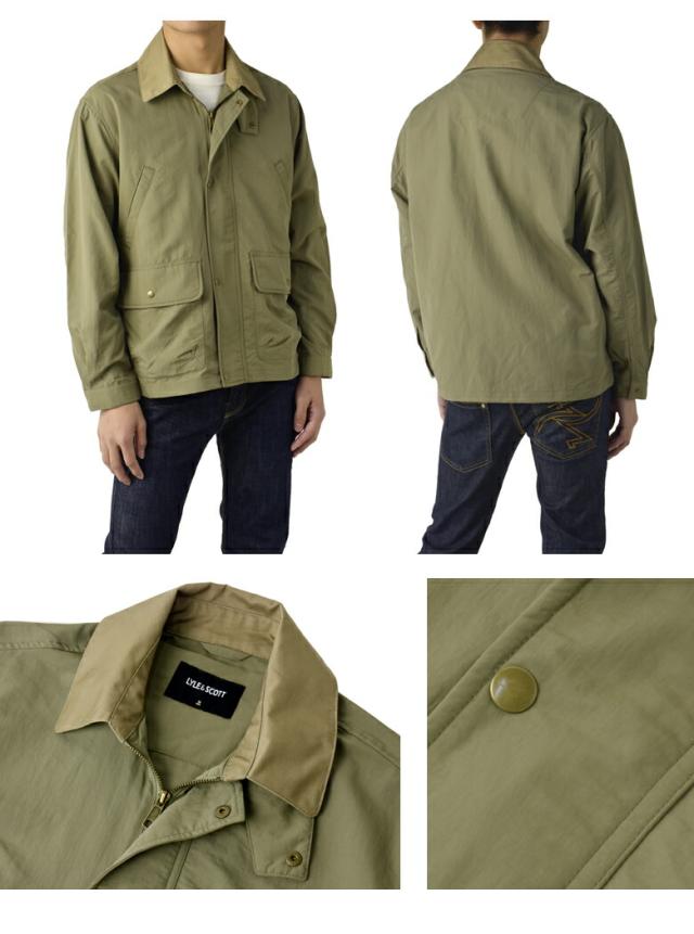 LYLE&SCOTT ライル&スコット メンズ ナイロン ハンティングジャケット