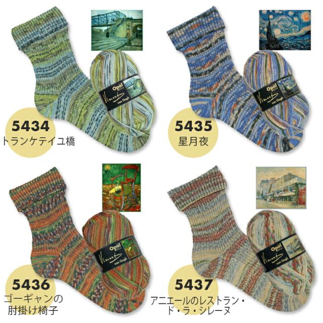 毛糸 まとめ買い 福袋 毛糸 opal オパール毛糸 中細 VincentVanGogh ヴィンセントヴァンゴッホ 全色セット 4-fach 輸入 ドイツ ソックヤーン 靴下 かぎ針 棒針 ニット 手編み 編み物 ハンドメイド 帽子 マフラー スヌード ストール_7