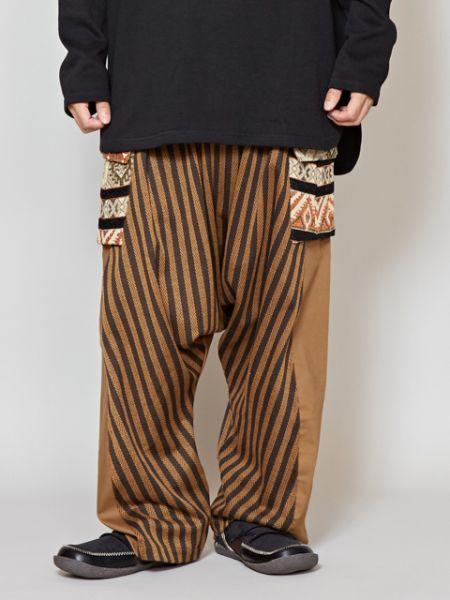 チャイハネ 公式 ノーマンメンズパンツ エスニック アジアン ファッション メンズパンツ サロペ Caa 0307の通販はau Pay マーケット チャイハネ