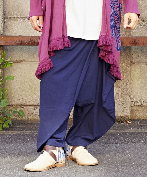 チャイハネ 公式 パスカルメンズパンツ エスニック アジアン ファッション メンズパンツ サロペ Ids 1402の通販はau Pay マーケット チャイハネ