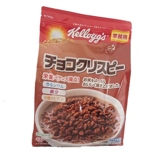 ケロッグ チョコクリスピー 袋 ４００ｇの通販はau Wowma マカリロサンキッチン