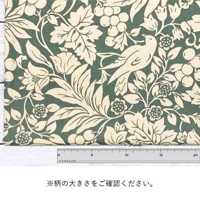 生地 ぶどうととりさん 綿ツイル コットン100％ 50cm単位販売 商用利用可 花柄 植物柄 ボタニカル おしゃれ 鳥柄 コットンこばやし  ヌノの通販はau PAY マーケット - 生地・布地の専門店 nunozuki | au PAY マーケット－通販サイト