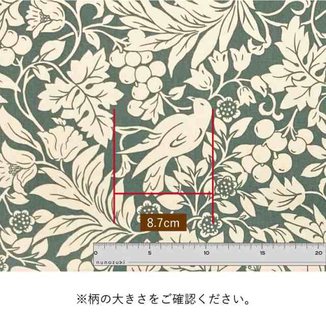 生地 ぶどうととりさん 綿ツイル コットン100％ 50cm単位販売 商用利用可 花柄 植物柄 ボタニカル おしゃれ 鳥柄 コットンこばやし  ヌノの通販はau PAY マーケット - 生地・布地の専門店 nunozuki | au PAY マーケット－通販サイト