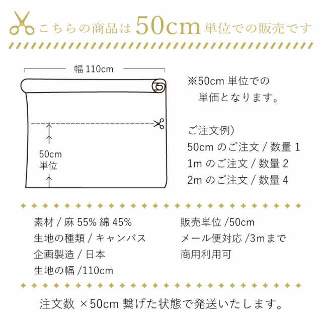 無地 生地 布 やや薄手 やわらかハーフリネンキャンバス リネン55％コットン45％ やや薄手50cm単位販売 10色 日本製 コットンリネン 商用の通販はau  PAY マーケット - 生地・布地の専門店 nunozuki