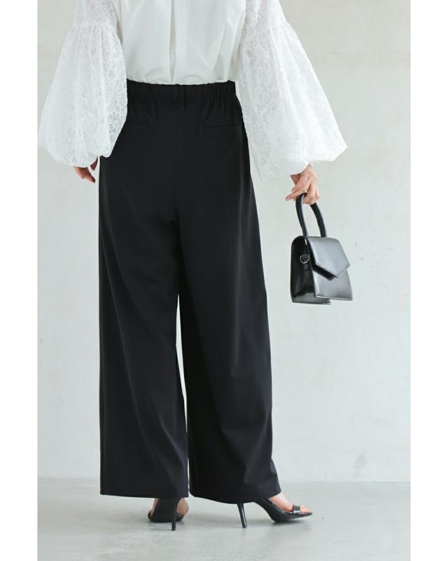 再入荷6月24日 CICA成分配合。着る保湿ワイドパンツ cawaii fbk00062od