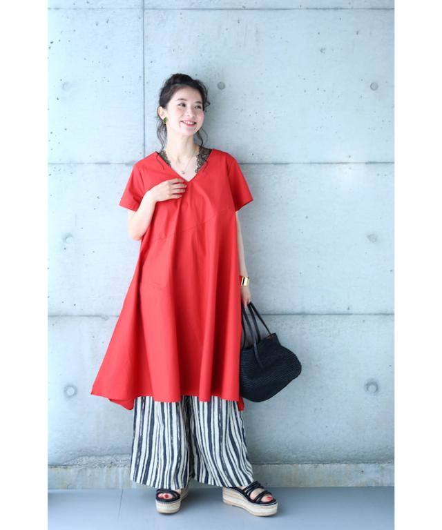 再入荷4月16日 チュニック ワンピース 半袖 vネック 春 夏 綿 コットン Aライン 体型カバー 無地 シャツワンピース M~L w69956rd cawaii カラーシャツ 涼しい 洗える お腹 お尻 通勤 きれいめ  ゆったり 涼しい 再入荷4月16日 チュニック ワンピース 半袖 vネック 春 夏 綿 コットン