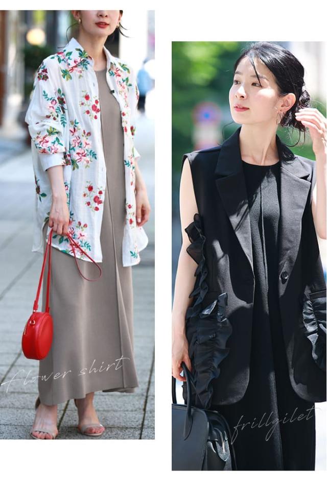 再入荷6月10日 カワイイの個性服を魅せる シンプルワンピース cawaii