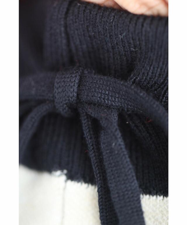 ボトムス ワイドパンツ チェック柄 楽ちんズボン w53199be M~L