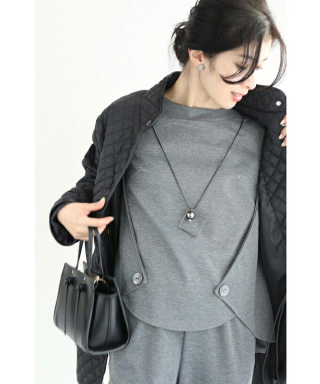 セットアップ レディース S~M w54274 迷わず着れる付け外し可能な