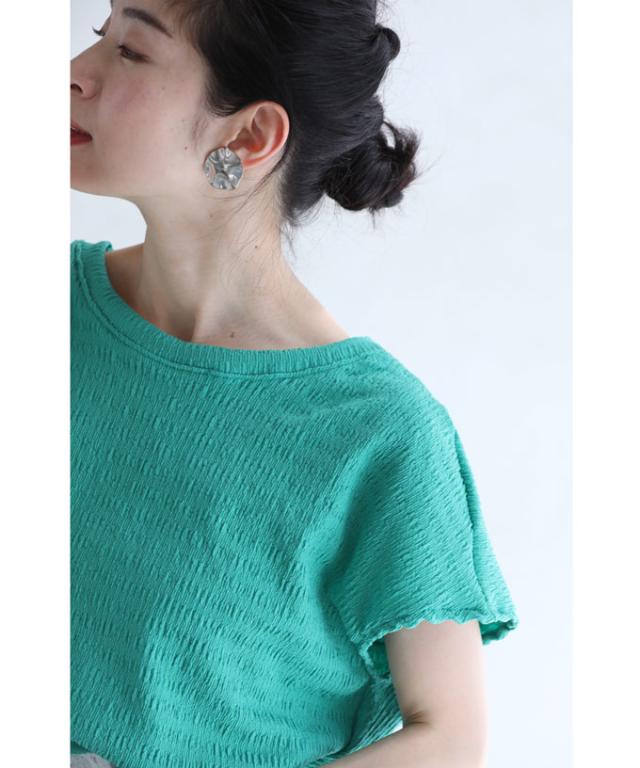 再入荷6月19日 （S~3L対応）後ろ ツイスト タック の プルオーバー