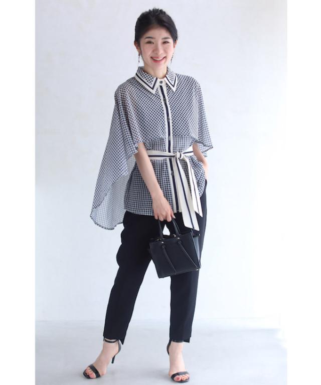 ブラウス ボウタイ ボウタイブラウス 半袖 フレア袖 リボン タイ