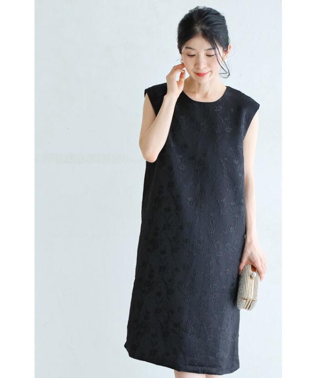 黒）光に浮かび上がる花柄のミニワンピース cawaii w60654ps S~L対応