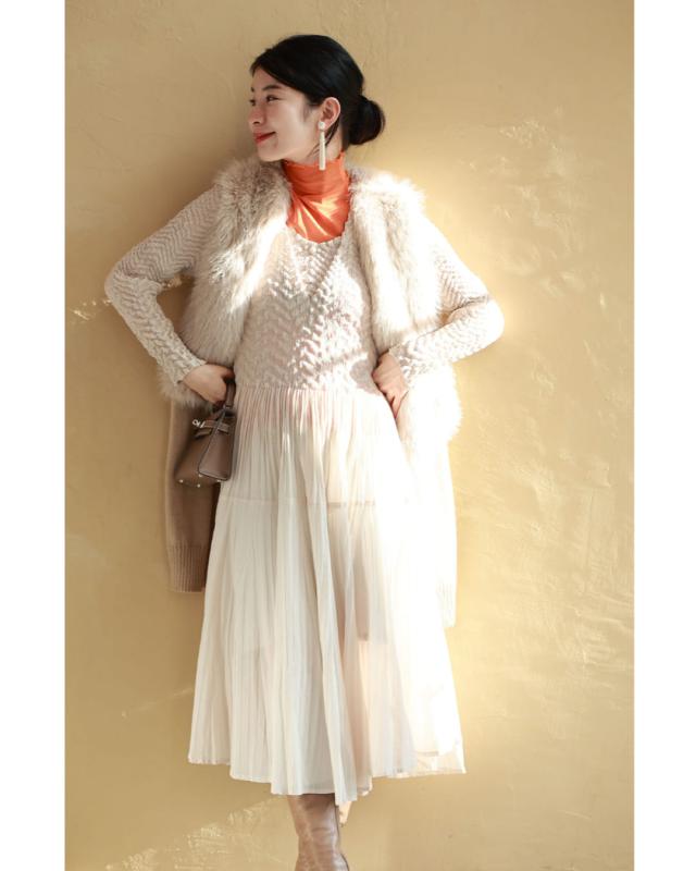 再入荷9月9日 私にフィットする伸びやかなくしゅくしゅミディアム