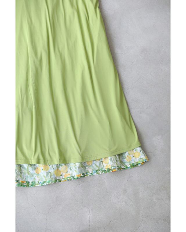 再入荷8月24日 春を告げるチューリップミディアムワンピース cawaii