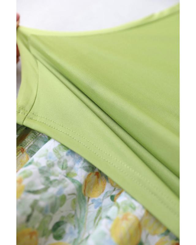 再入荷8月24日 春を告げるチューリップミディアムワンピース cawaii