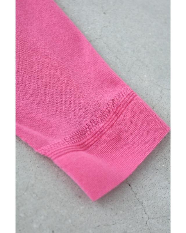 再入荷7月27日 伸びるレースの華やかピンクカーディガン cawaii