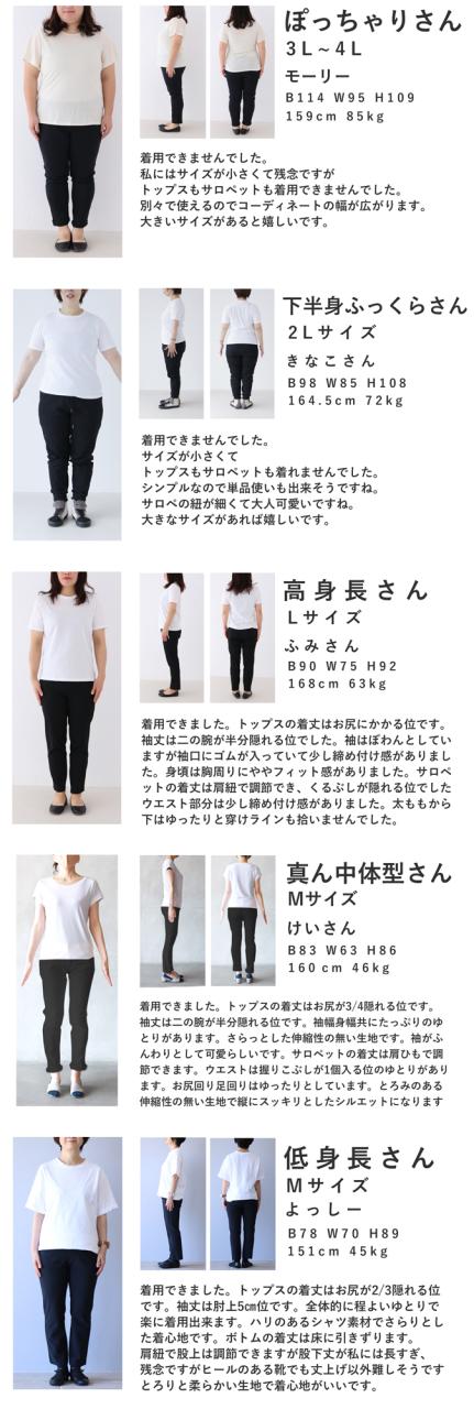 新作7月6日 パフスリーブカットソーとサロペットの2点セット【set