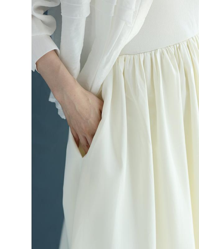 新作8月23日 重ねて楽しむインナーフレアワンピース cawaii w61469ps S